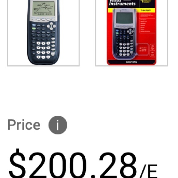 T1-84 Plus Texas Instruments Graphing Calculator - Picture 5 of 8